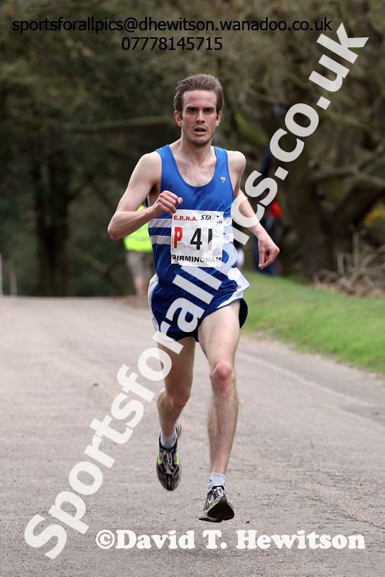 Matt Nicholson (Morpeth) on the 10th leg of the National 12 Stage Relay, National 12 and 6 Stage Relays, Sutton Park, Birmingham. Photo: David T. Hewitson/Sports for All Pics